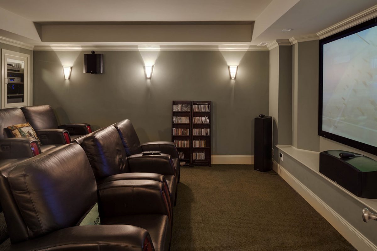 Home theater, 75 Goodnow Road