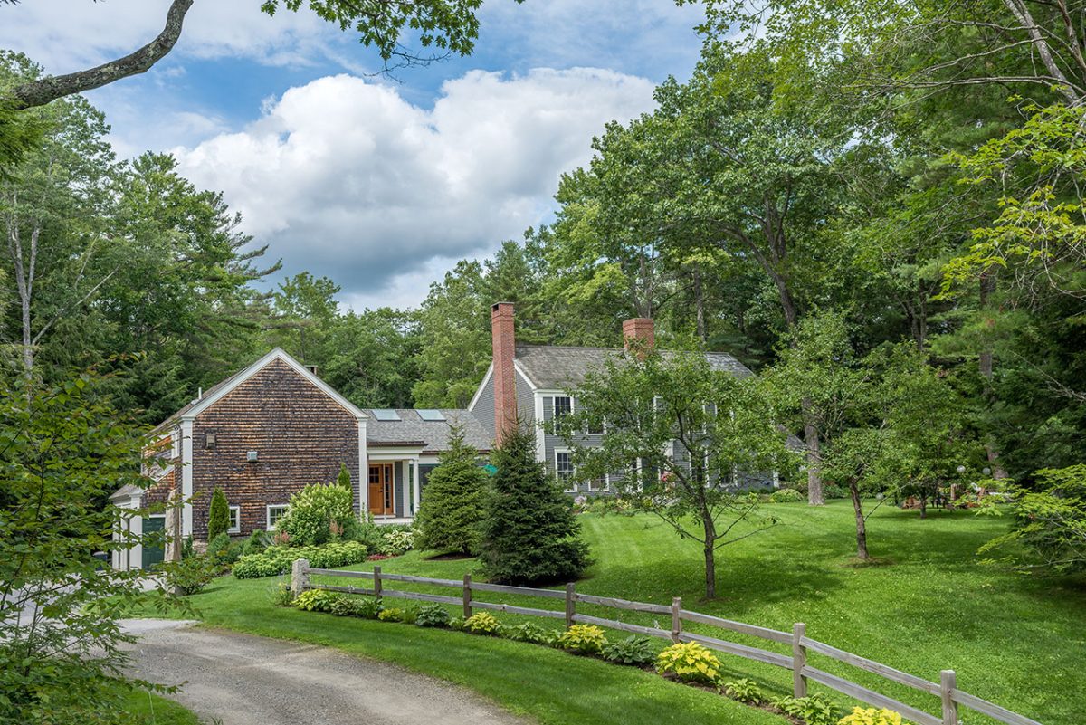 Maine Farmlands: Gentleman's Farm on the Harraseeket River, Freeport