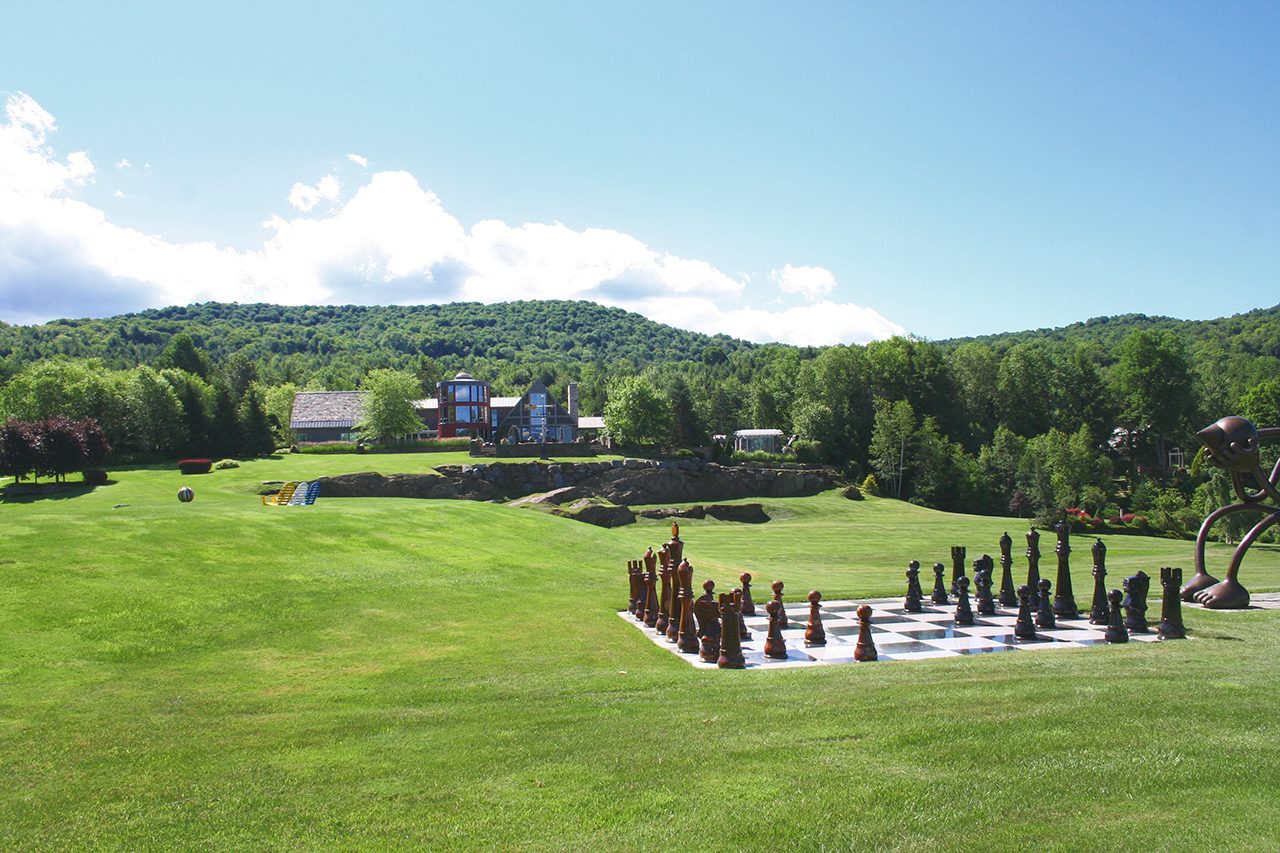 Garden Art: North Hill, Stowe, VT
