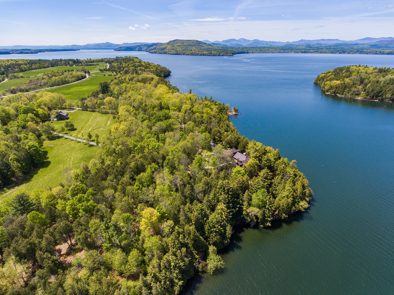 Lake Champlain: Deer Point, Charlotte, VT