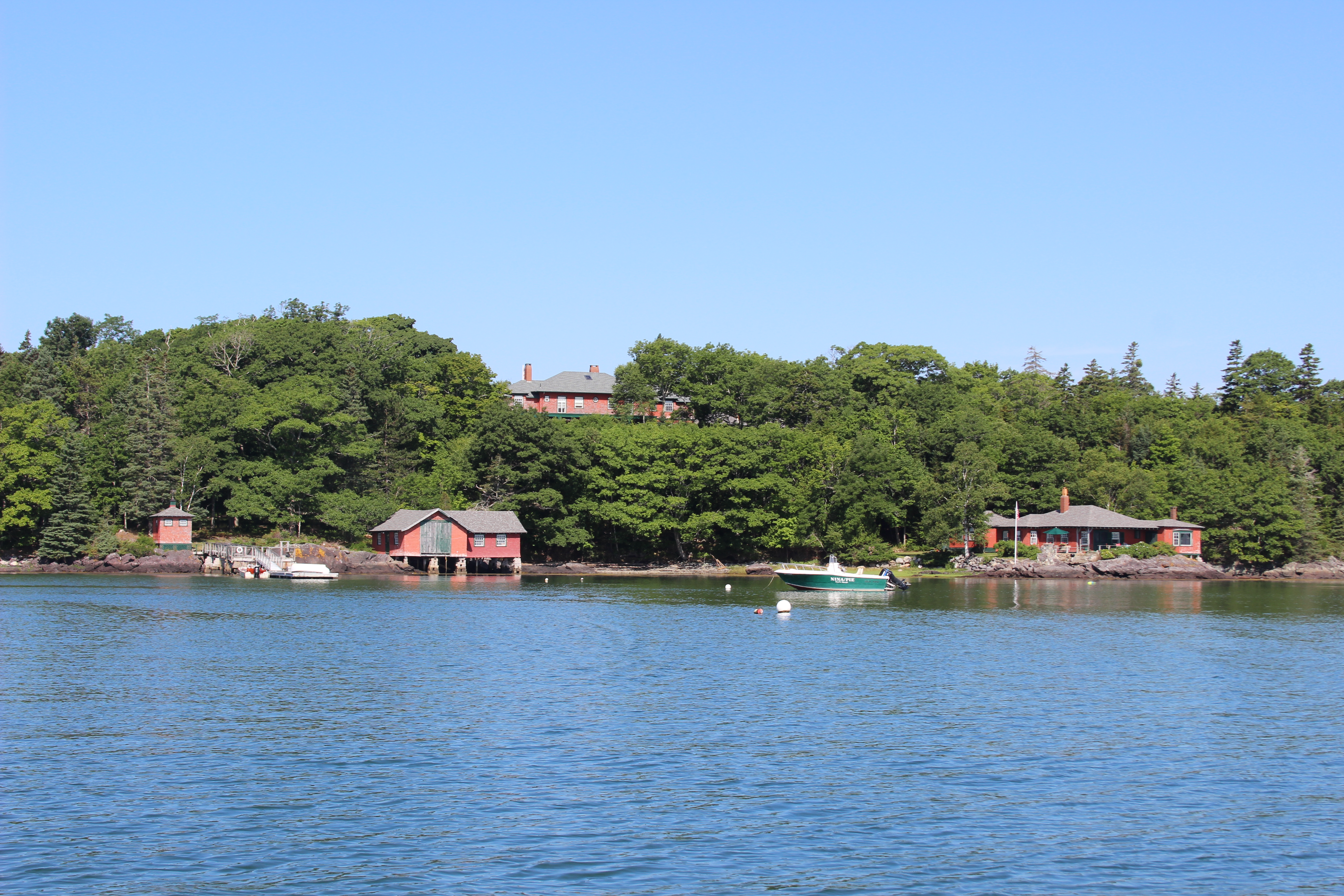 Midcoast Maine_Crosstrees Estate, North Haven, 15.55 acres with 1600 feet of shorefront. Sold. Listed and sold by LandVest. Terry Sortwell. Listed for $3,275,000.