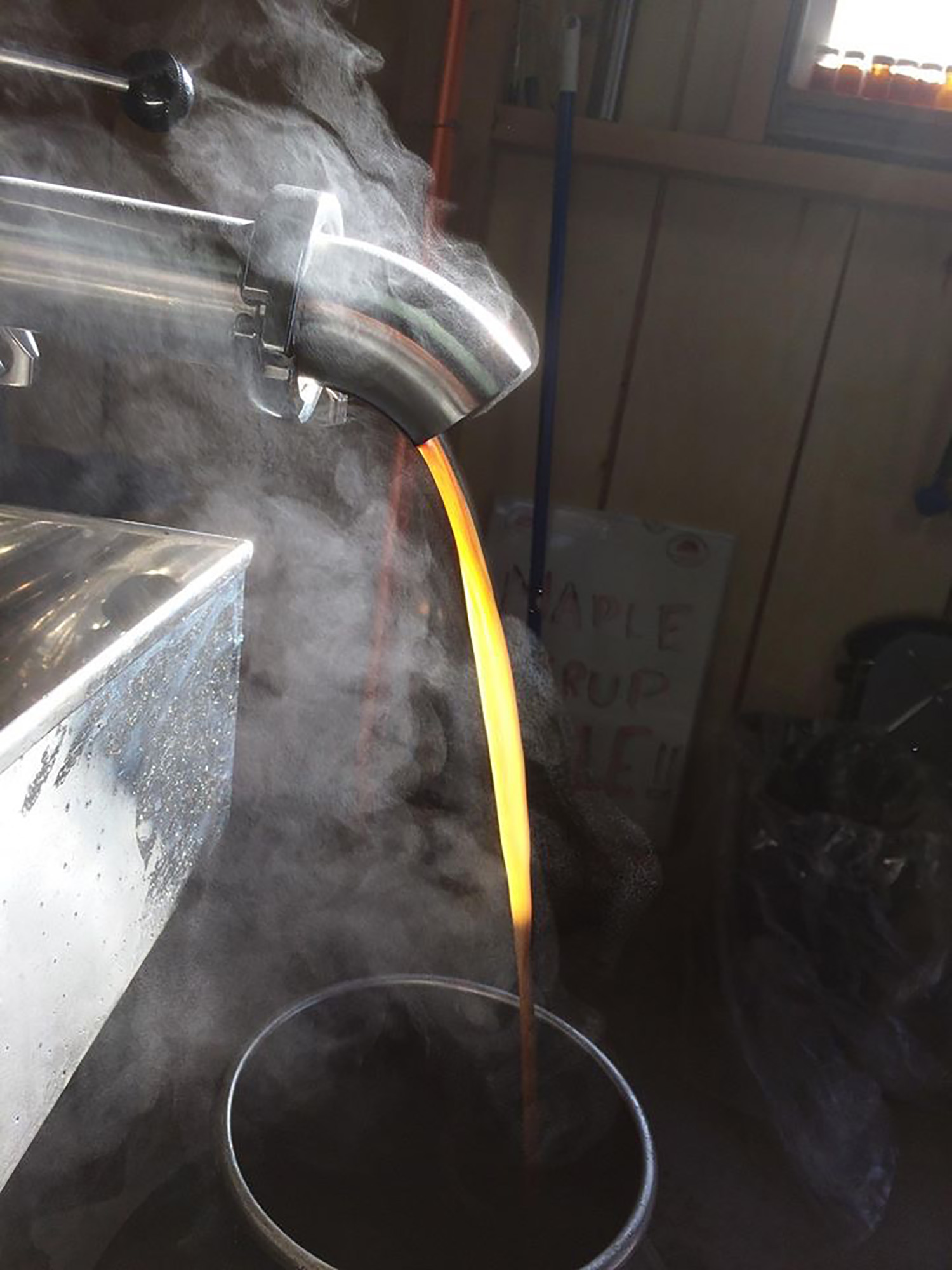 maple sugaring: a sweet investment: boiling