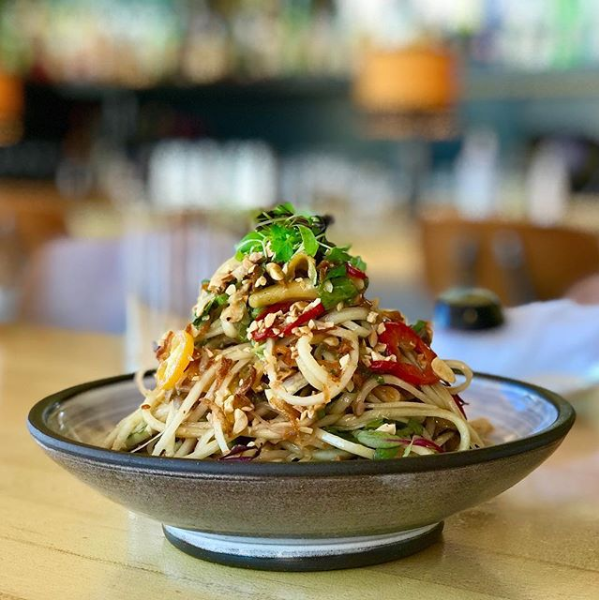 Foodie City. Honey Paw, a contemporary bistro serving noodles, Asian bites, and local craft beer