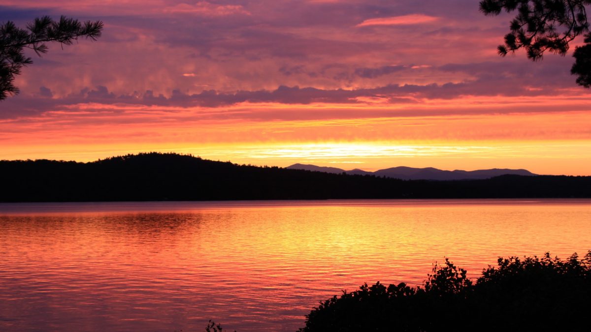 New England sunrises sunsets ME1433_Sunset