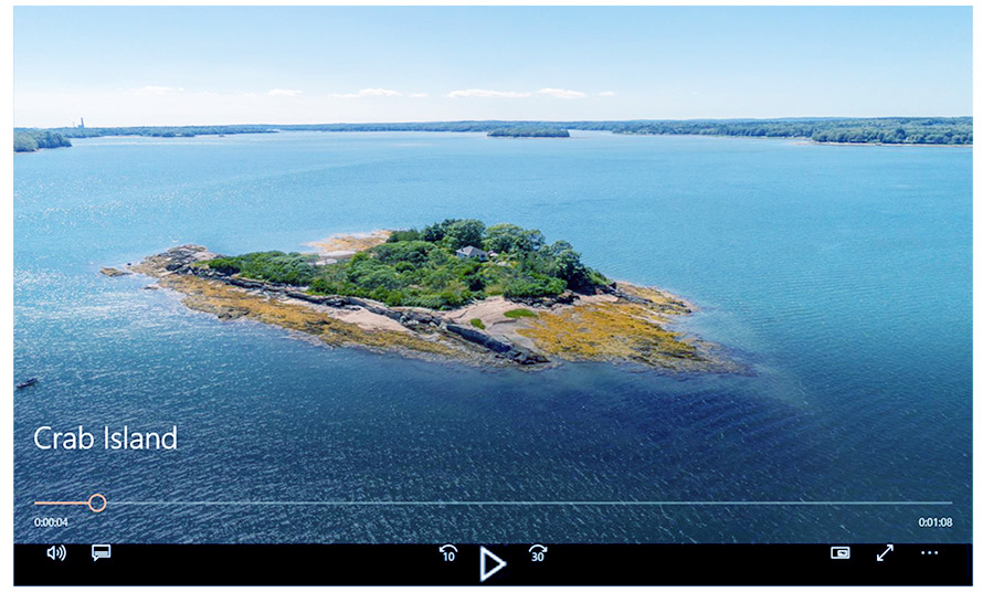 Maine island Video