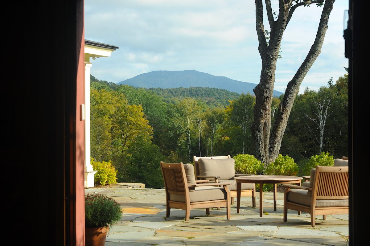Mt. Ascutney view Sheep Run Farm West Windsor Vermont Landvest.com