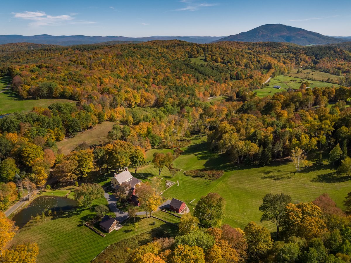 Sheep Run Farm near Woodstock Vermont for sale by LandVest.com
