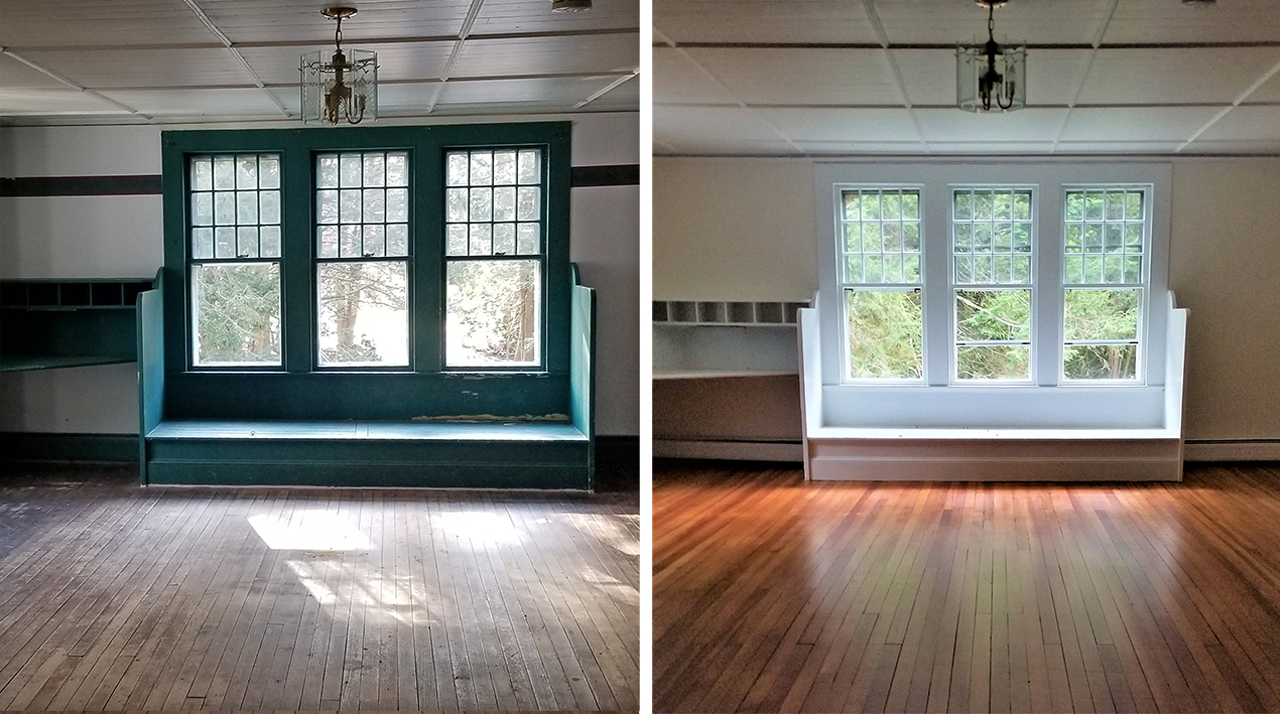 Guest Room - fresh coat of paint, refinished floors pre-market prep guest